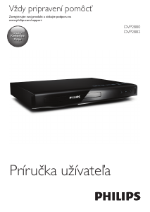 Návod Philips DVP2880 DVD prehrávač