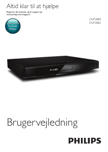 Brugsanvisning Philips DVP2880 DVD afspiller