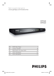 Manual Philips DVP3260 DVD Player