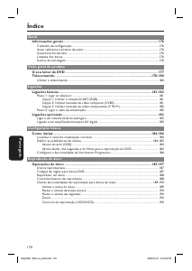 Manual Philips DVP3264 Leitor de DVD