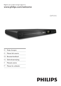 Mode d’emploi Philips DVP3310 Lecteur DVD