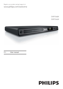 Manual Philips DVP3360K DVD Player