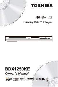 Handleiding Toshiba BDX1250KE Blu-ray speler