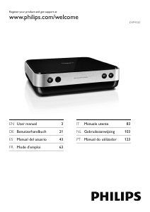 Manual Philips DVP4320WH Leitor de DVD