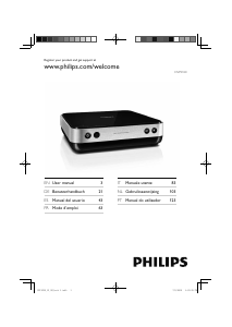 Manual Philips DVP4320WH DVD Player