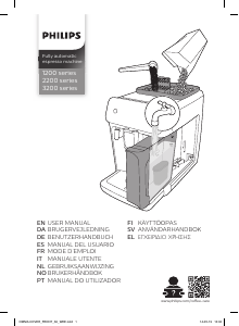 Manuale Philips EP2224 Macchina per espresso