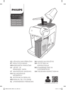 Rokasgrāmata Philips EP3243 Espresso kafijas aparāts