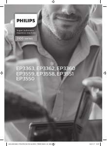 Manuale Philips EP3363 Macchina per espresso