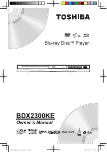 Handleiding Toshiba BDX2300KE Blu-ray speler