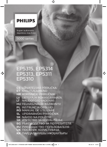 Návod Philips EP5311 Presovač