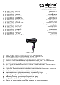 Manual Alpina SF-3925 Uscător de păr