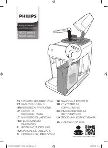 Manual Philips EP5444 Espressor