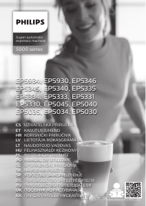 Manuál Philips EP5930 Kávovar na espreso
