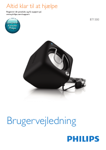 Brugsanvisning Philips BT1300R Højttaler