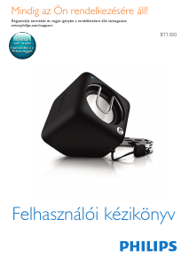 Használati útmutató Philips BT1300R Hangszóró