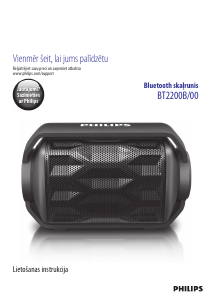 Rokasgrāmata Philips BT2200B Skaļrunis