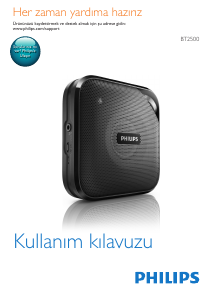 Kullanım kılavuzu Philips BT2500 Hoparlör