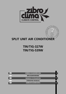 Manual Zibro TIN-539W Air Conditioner