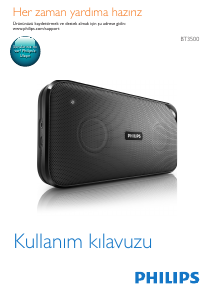 Kullanım kılavuzu Philips BT3500W Hoparlör