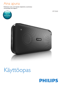 Käyttöohje Philips BT3500W Kaiutin