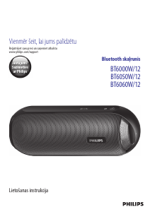 Rokasgrāmata Philips BT6000W Skaļrunis