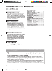 Manual de uso Samsung AR18FSFTJWQX Aire acondicionado