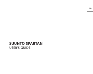 Manual Suunto Spartan Sports Watch