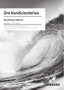 Vadovas Samsung AR24TXFCAWKX Oro kondicionierius