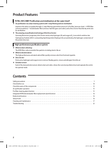 Manual Samsung AX041FCVAUW/TS Air Purifier