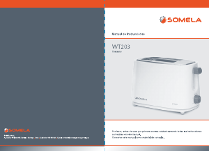 Manual de uso Somela WT203 Tostador