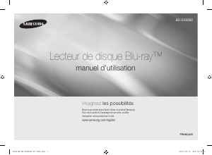 Manual de uso Samsung BD-ES5000 Reproductor de blu-ray