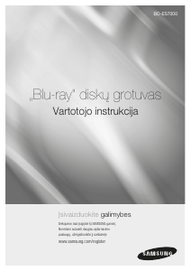 Vadovas Samsung BD-ES7000 Blu-ray leistuvas