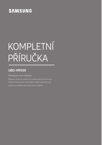 Manuál Samsung UBD-M9500 Přehrávač Blu-ray