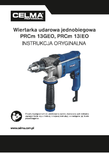 Instrukcja Celma PRCm 13GEO Wiertarka udarowa
