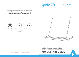 Manual Anker Y1822 Wireless Charger