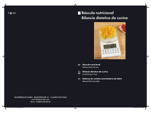 Manuale SilverCrest KH809 Bilancia da cucina