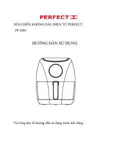 Hướng dẫn sử dụng Perfect PF-D88 Nồi chiên không dầu