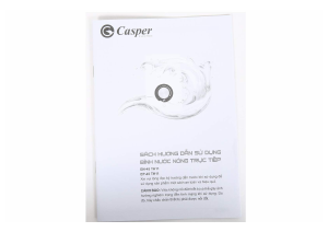Hướng dẫn sử dụng Casper EN-45 TH11 Ấm đun sôi