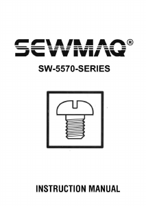 Handleiding Sewmaq SW-5570 Naaimachine