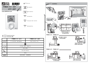 Handleiding Delta Dore Tybox 117 Thermostaat