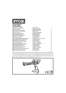 Rokasgrāmata Ryobi CCG-1801 Līmes pistole