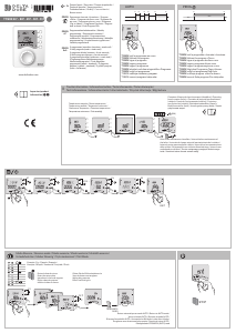 Handleiding Delta Dore Tybox 327 Thermostaat