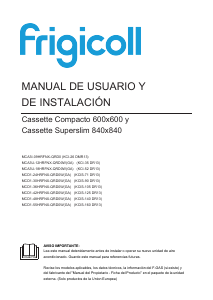 Manual de uso Frigicoll MCD1-24HRFNX-QRD0W(GA) Aire acondicionado
