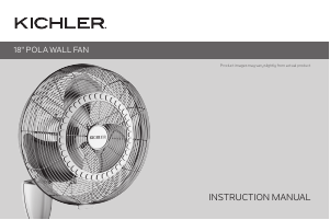 Handleiding Kichler 339218NI Pola Ventilator