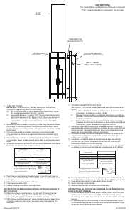 Handleiding Kichler 49122AVI Camden Lamp