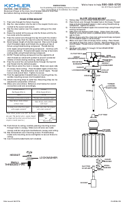 Handleiding Kichler 43954NI Riviera Lamp