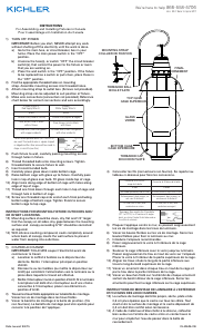 Handleiding Kichler 49628WZC Bridge Lamp