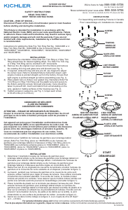 Mode d’emploi Kichler 16093CBR VLO Lampe