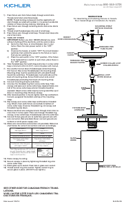 Handleiding Kichler 3475OZ Hendrik Lamp