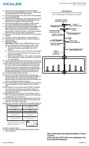 Handleiding Kichler 43901CLP Cullen Lamp